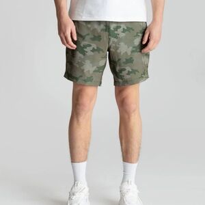 Birddogs Green Camouflage Athletic Shorts